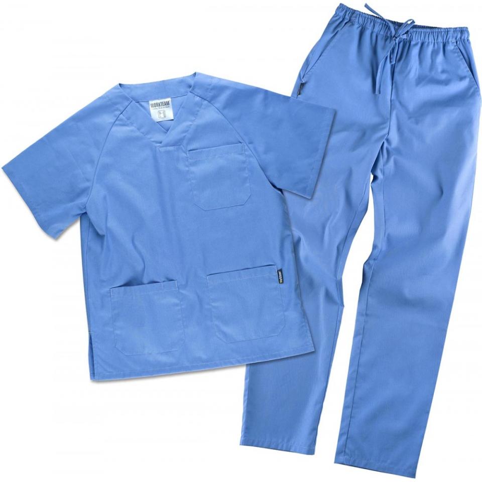 Divisa completa - Sanitaria 65/35 poly e cotone (12 colori) Velilla stretch