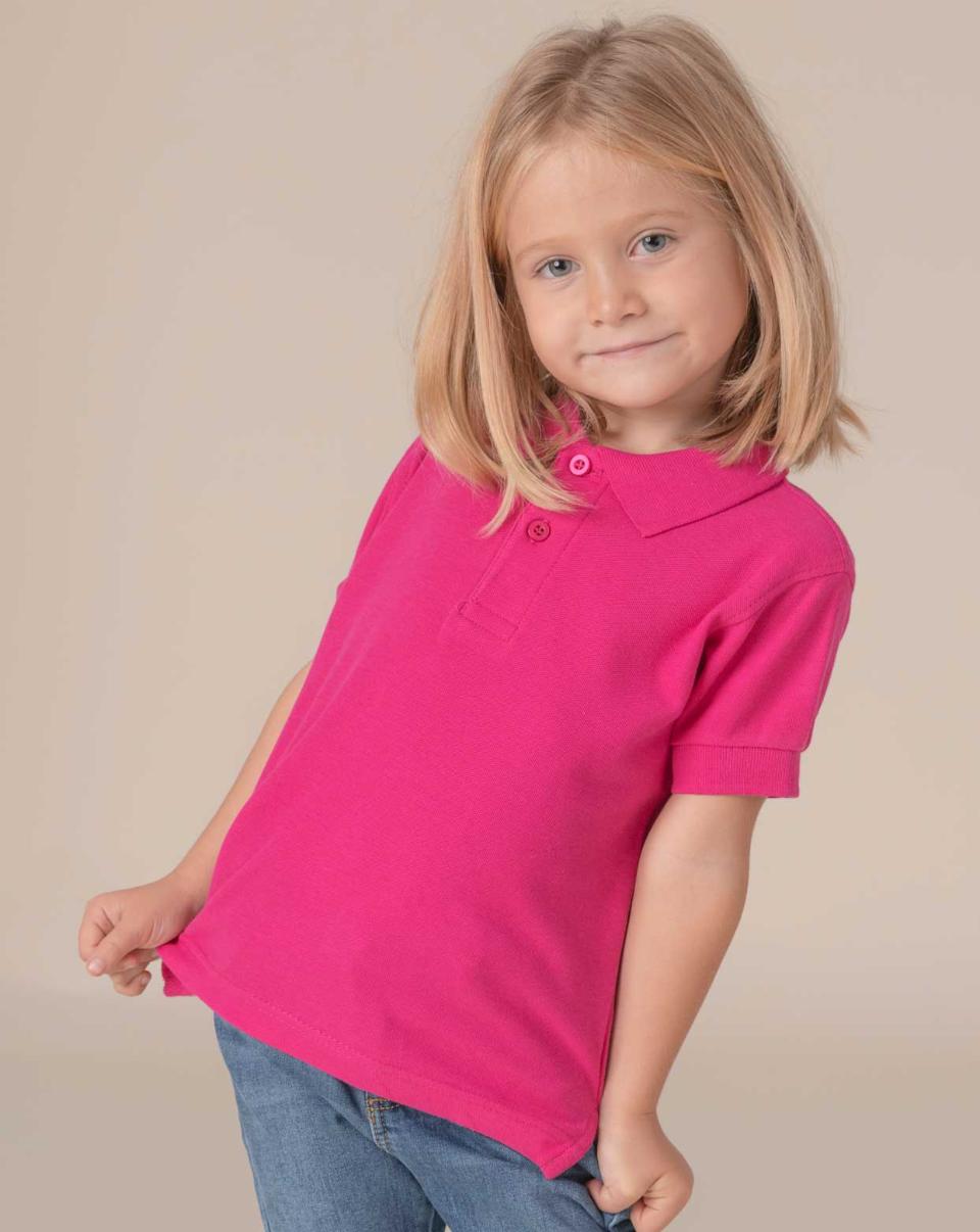 Polo bambino manica corta JHK 100% cotone