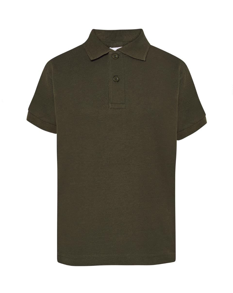 Polo bambino manica corta JHK 100% cotone