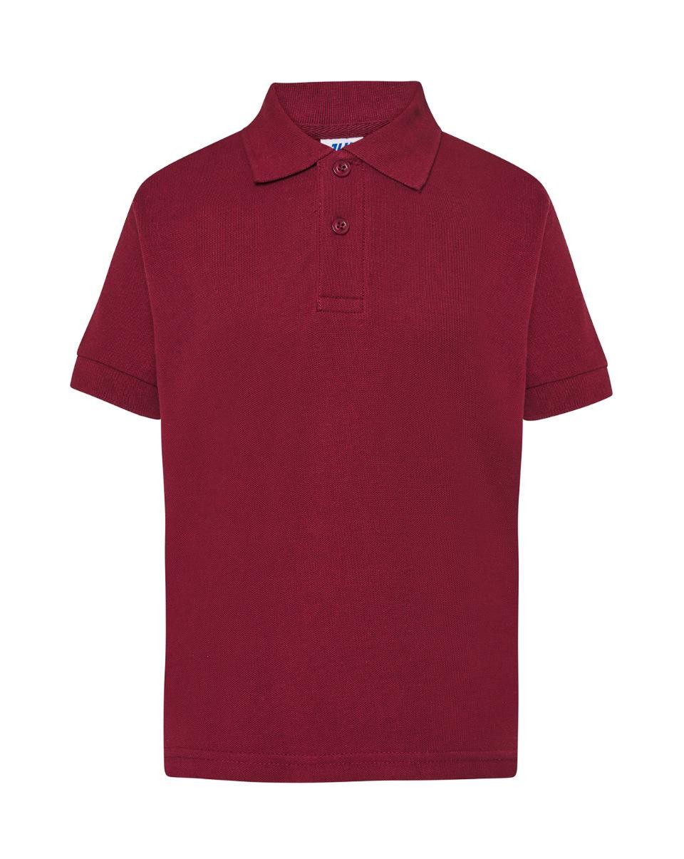 Polo bambino manica corta JHK 100% cotone