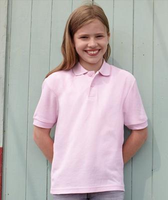 Polo bambino FRUIT OF THE LOOM manica corta