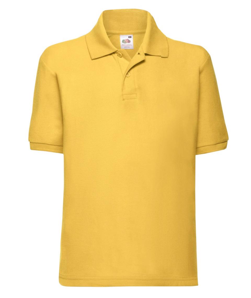 Polo bambino FRUIT OF THE LOOM manica corta