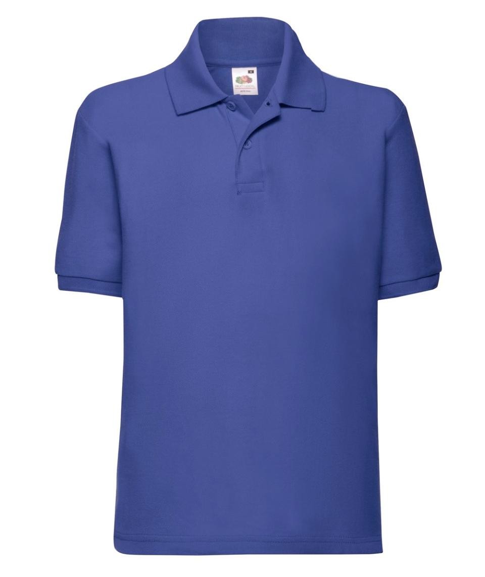 Polo bambino FRUIT OF THE LOOM manica corta