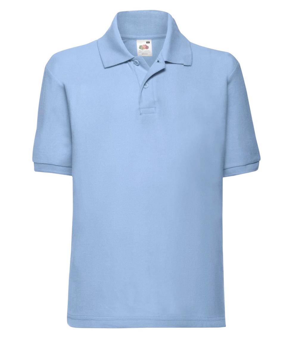 Polo bambino FRUIT OF THE LOOM manica corta