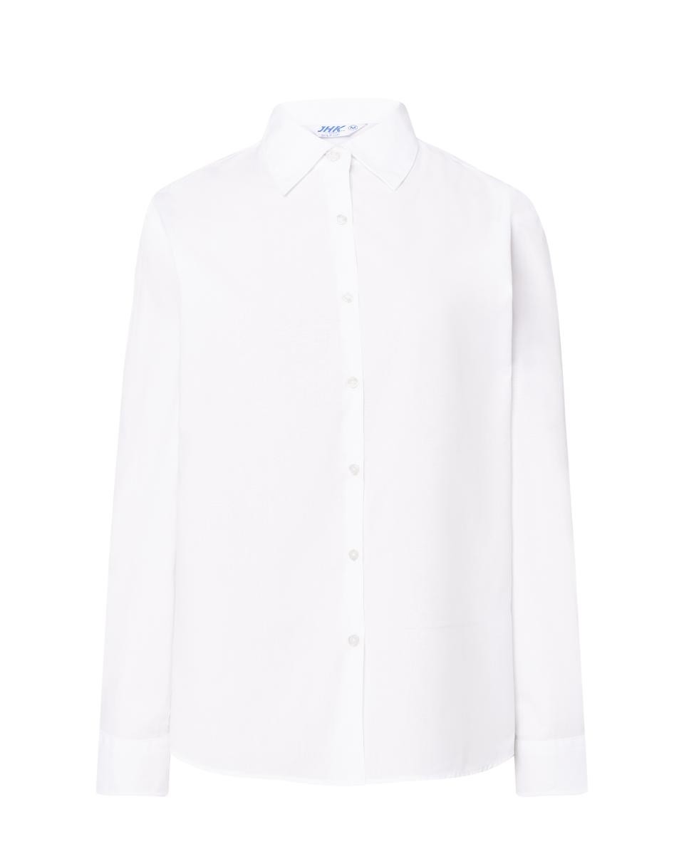 Camicia popeline donna maniche lunghe