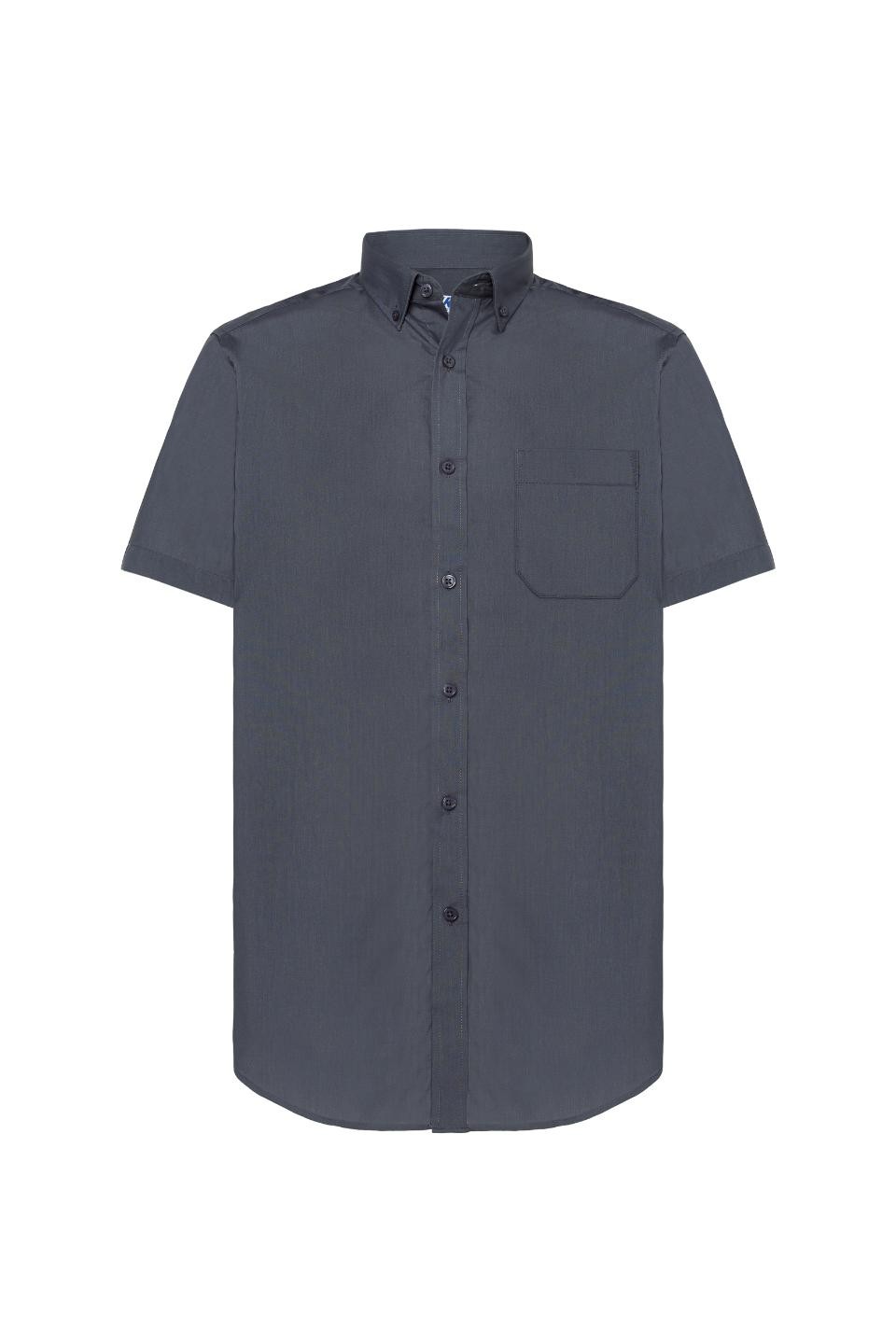 Camicia popeline uomo maniche corte