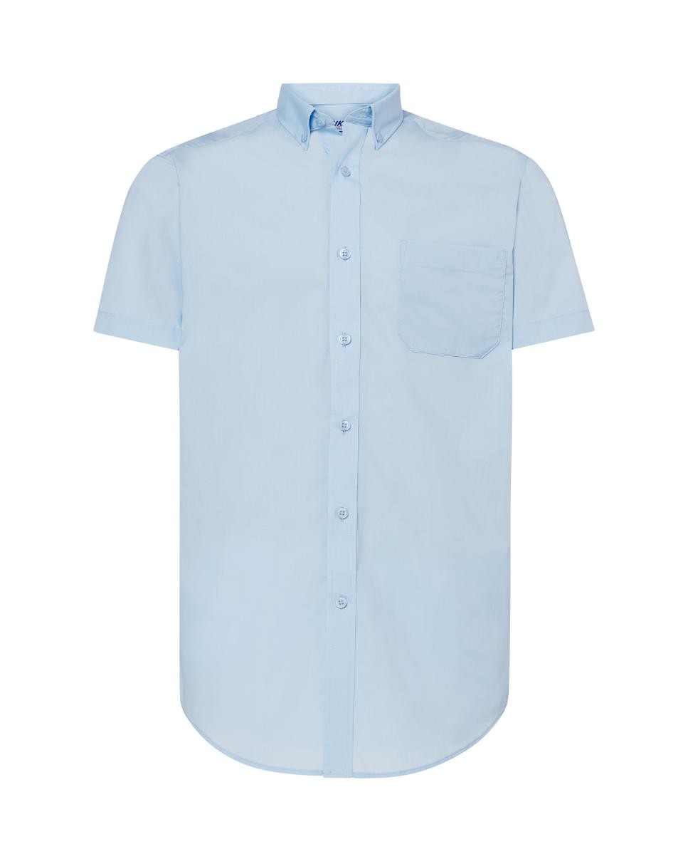 Camicia popeline uomo maniche corte