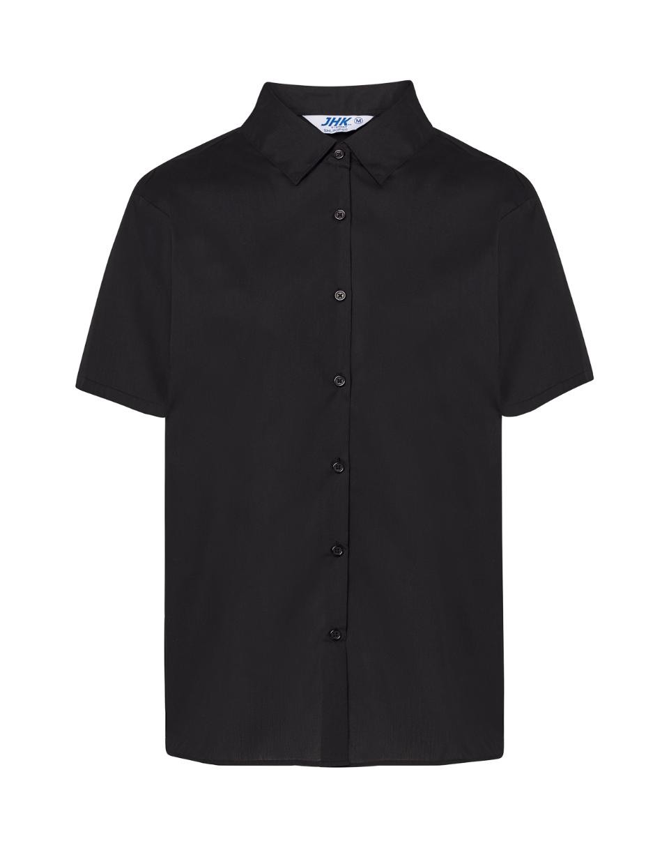 Camicia popeline donna maniche corte