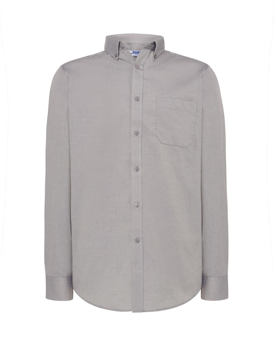Camicia cotone uomo maniche lunghe
