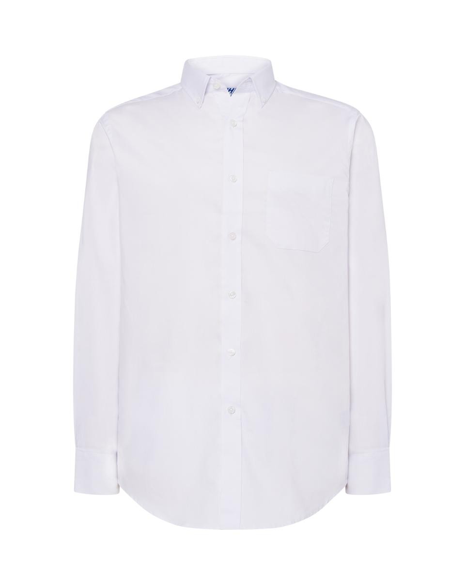 Camicia cotone uomo maniche lunghe