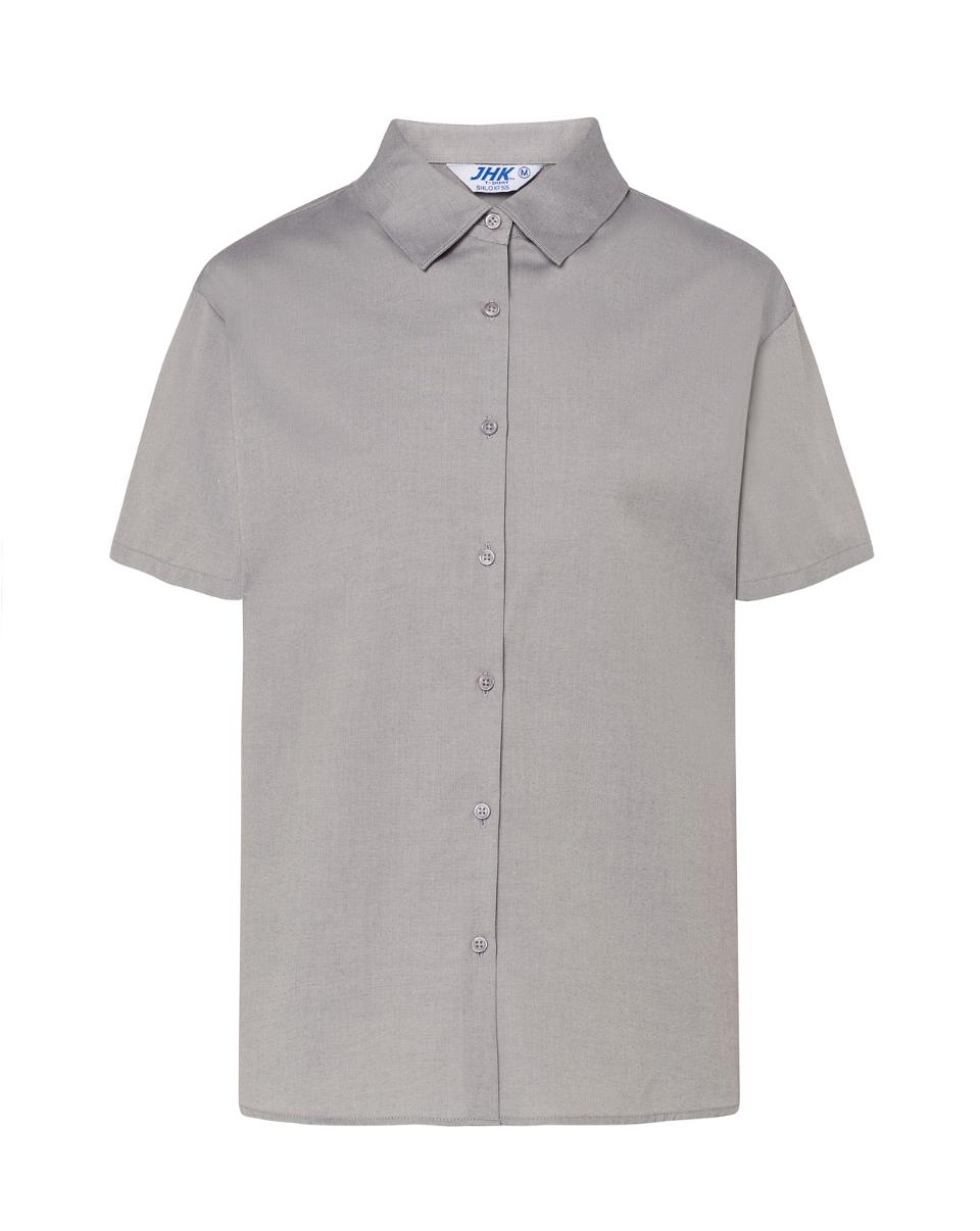 Camicia cotone donna maniche corte