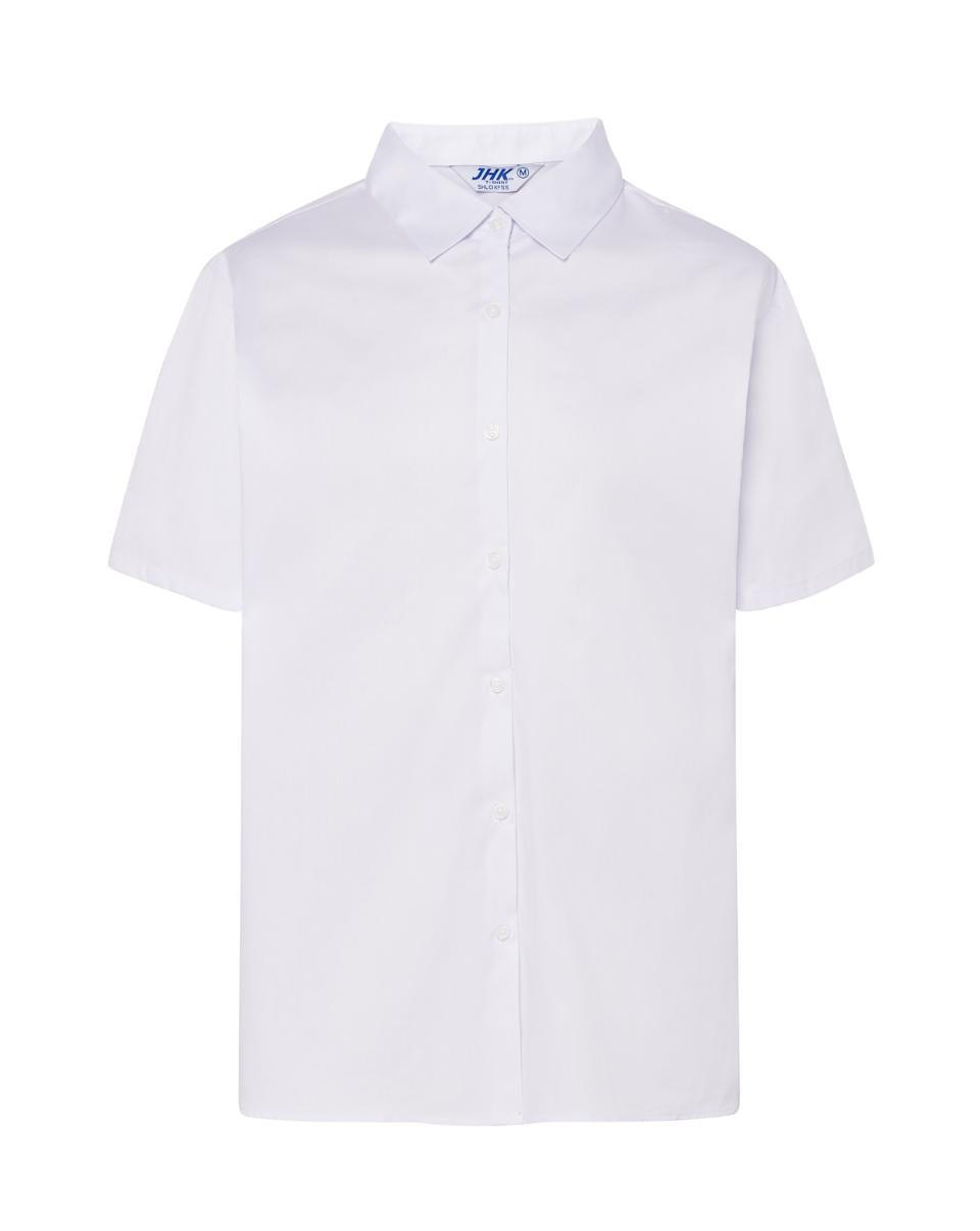Camicia cotone donna maniche corte
