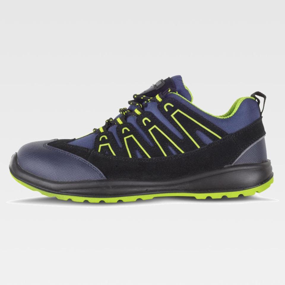Scarpe antinfortunistica sportive con dettagli riflettenti