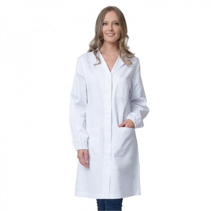 Camice da laboratorio donna 100% cotone Siggi Labor