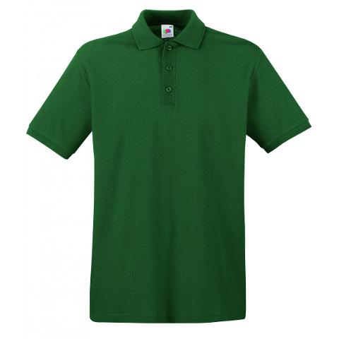 Polo uomo manica corta (3 bottoni, 100% cotone)