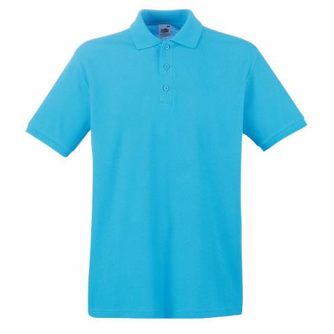 Polo uomo manica corta (3 bottoni, 100% cotone)