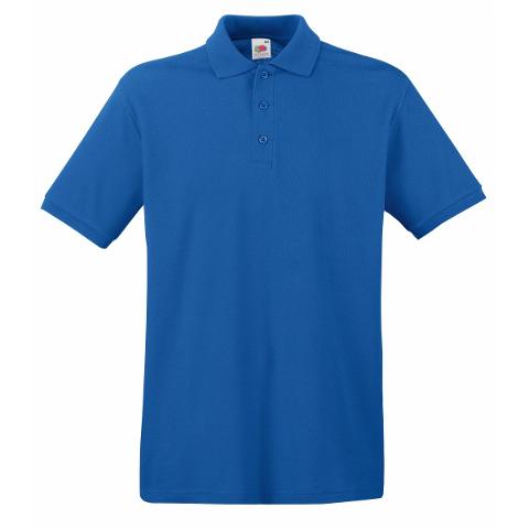 Polo uomo manica corta (3 bottoni, 100% cotone)
