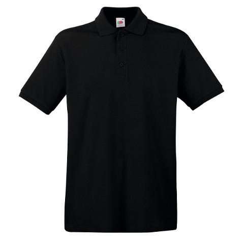 Polo uomo manica corta (3 bottoni, 100% cotone)