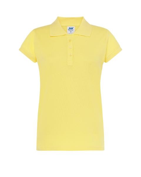 Polo manica corta donna slim (3 bottoni)