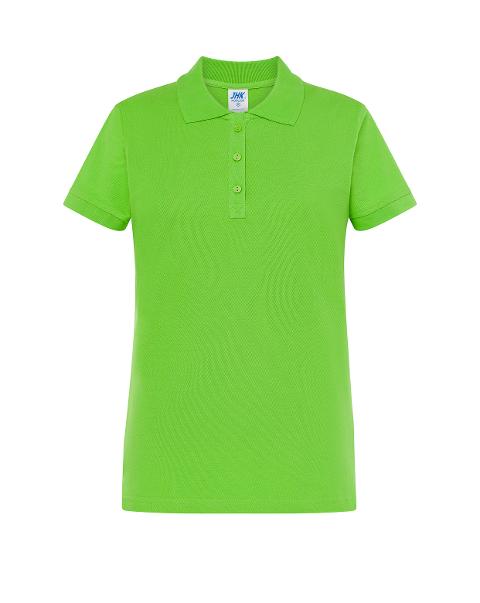 Polo manica corta donna slim (3 bottoni)