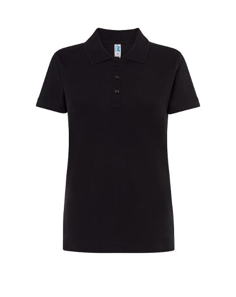 Polo manica corta donna slim (3 bottoni)
