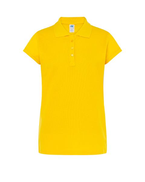 Polo manica corta donna slim (3 bottoni)