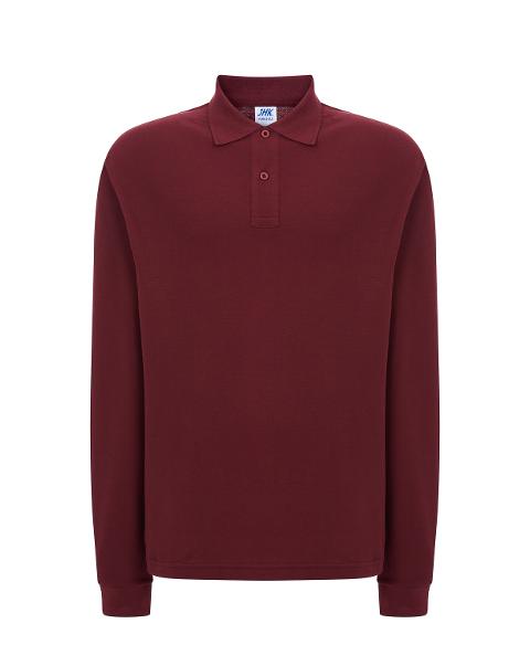 Polo manica lunga (2 bottoni)