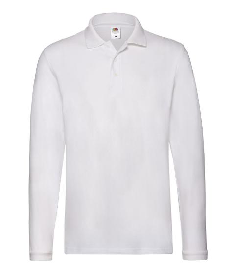Polo manica lunga (3 bottoni)
