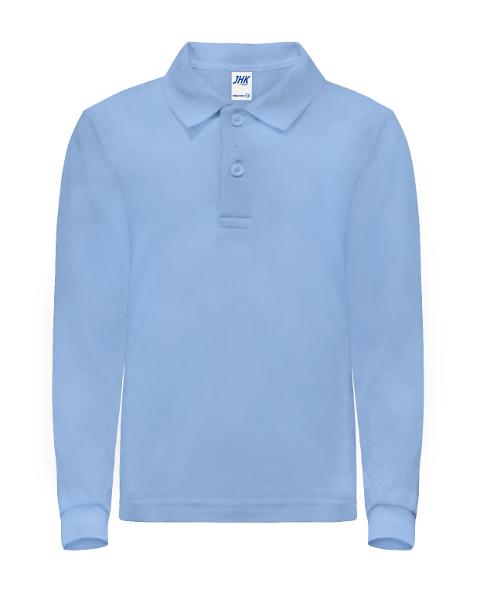 Polo bambino maniche lunghe JHK 100% cotone (7 colori)