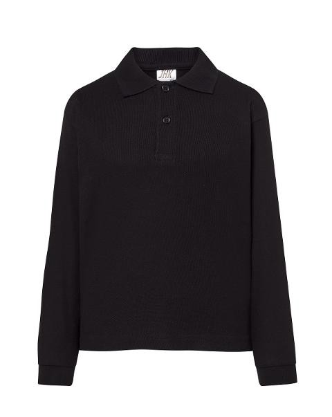 Polo bambino maniche lunghe JHK 100% cotone (7 colori)