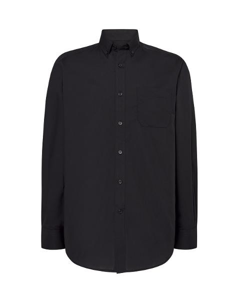 Camicia popeline uomo maniche lunghe