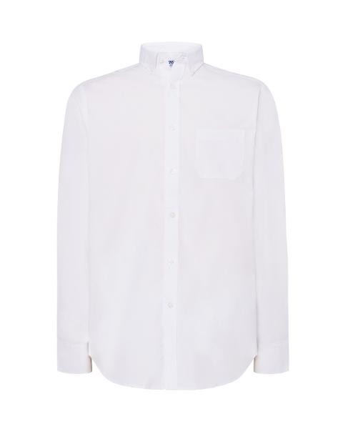 Camicia popeline uomo maniche lunghe