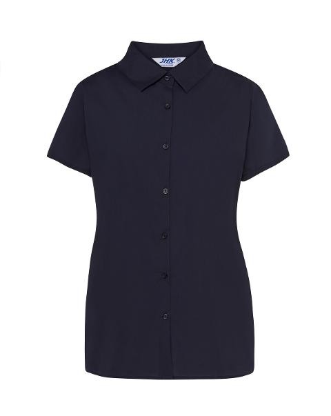 Camicia popeline donna maniche corte