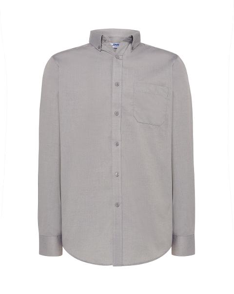 Camicia cotone uomo maniche lunghe