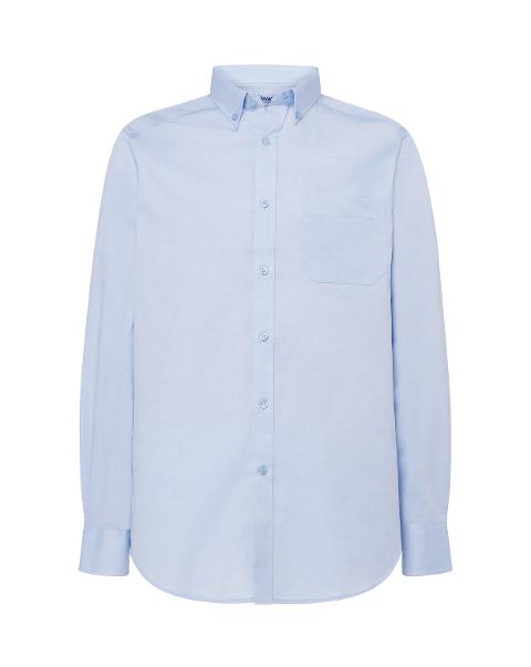 Camicia cotone uomo maniche lunghe