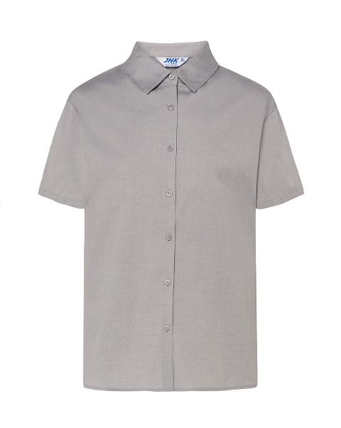 Camicia cotone donna maniche corte