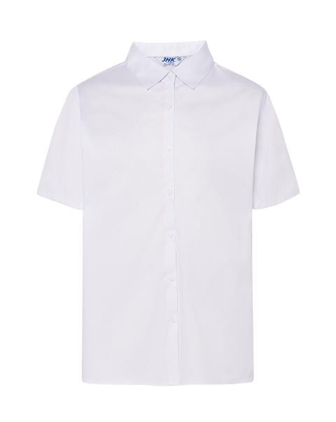 Camicia cotone donna maniche corte