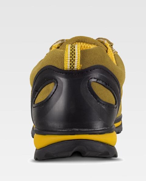 Scarpe antinfortunistica scamosciata (giallo, blu)