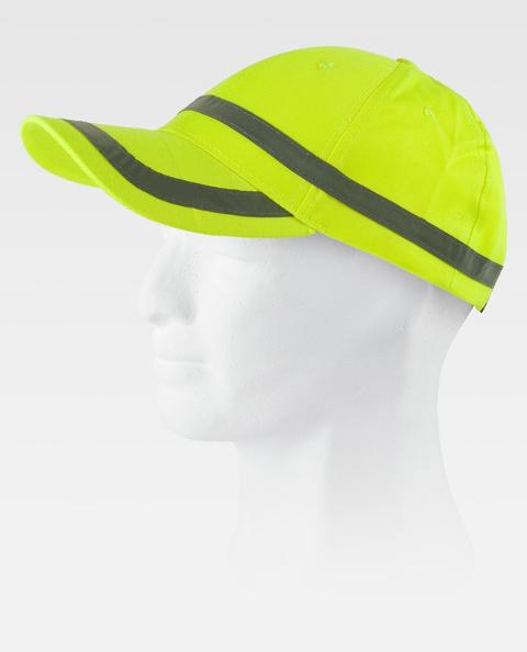 Cappello alta visibilità unisex personalizzabile