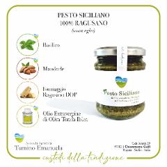 PESTO SICILIANO 100% RAGUSANO Sapori di Nonna Lina 180g