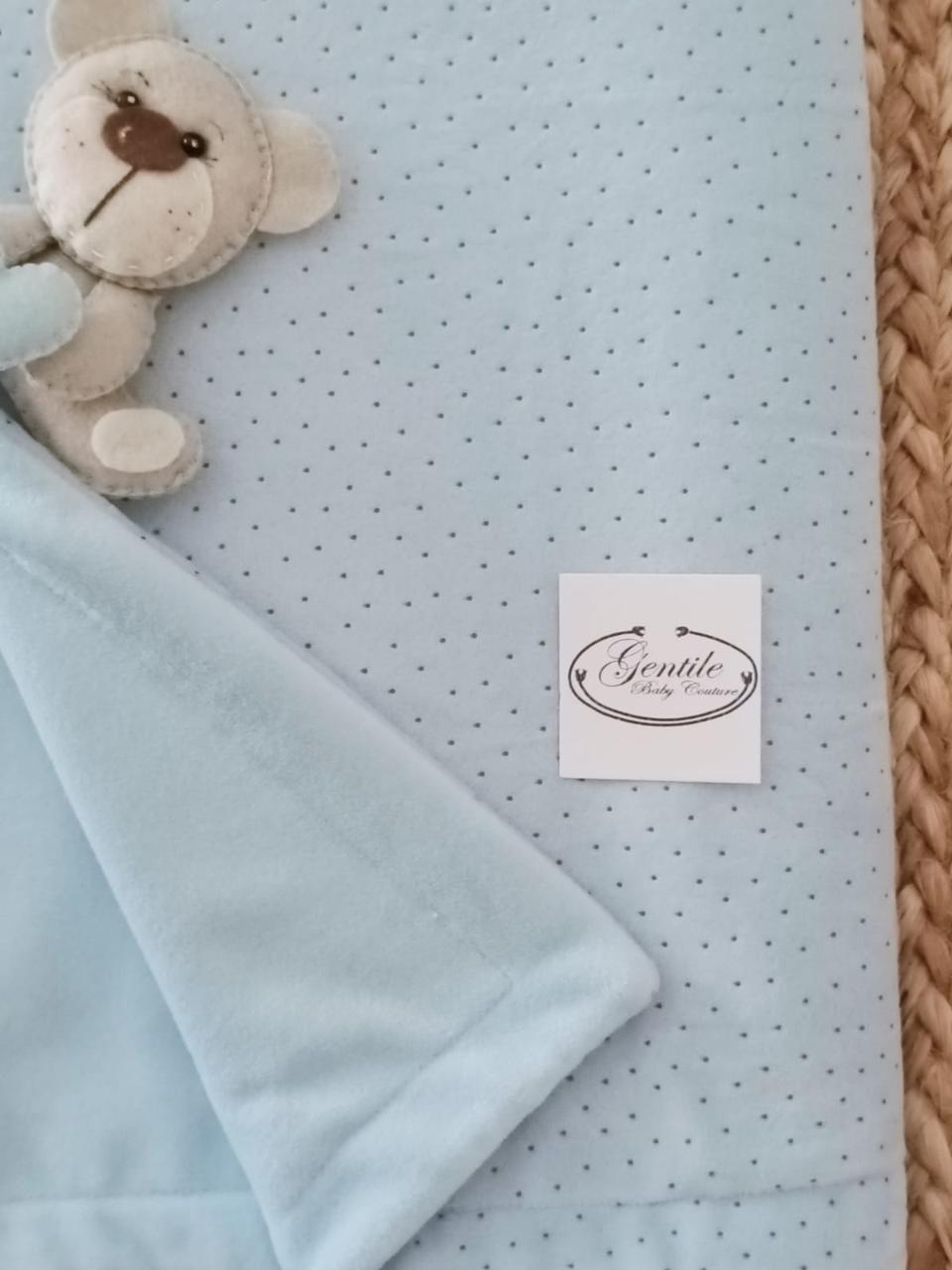 Copertina in ciniglia double face Gentile Baby Couture Carrozzina