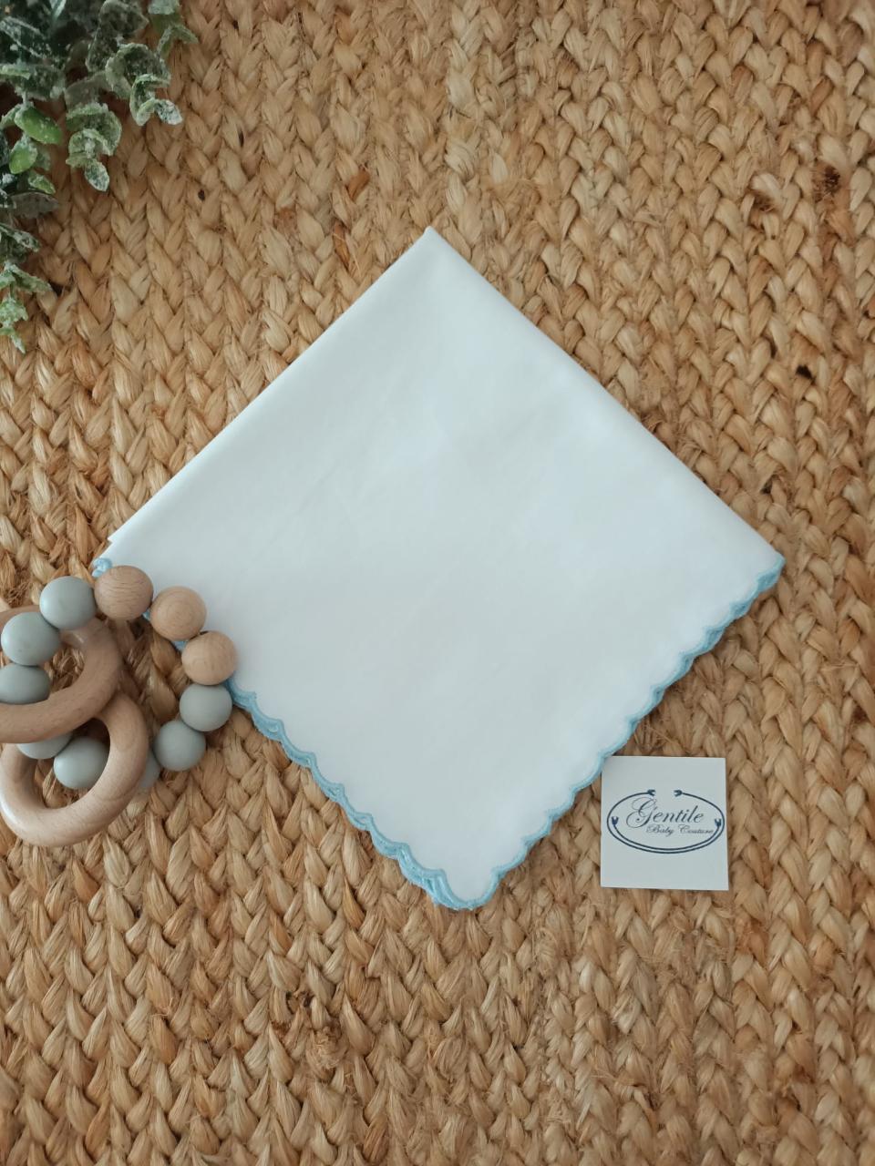Mussole  75 x 75 in puro cotone 100% Gentile Baby Couture