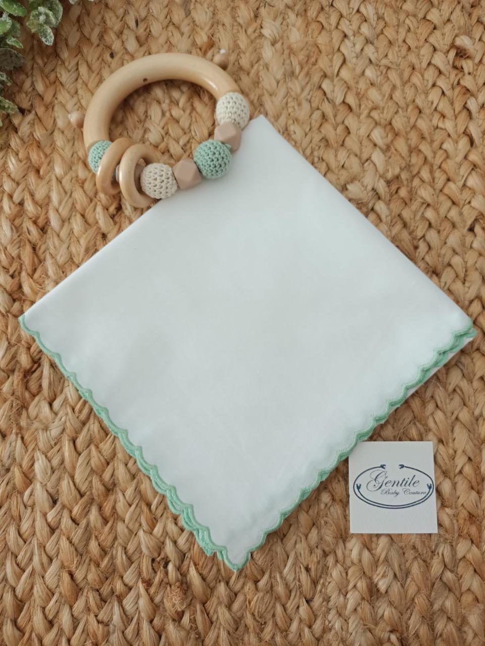 Mussole  75 x 75 in puro cotone 100% Gentile Baby Couture