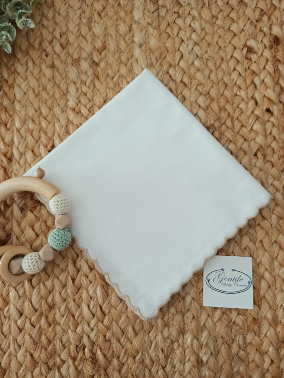 Mussole  75 x 75 in puro cotone 100% Gentile Baby Couture