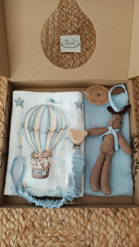 Box regalo Mussole ,Porta ciucco e Coniglietto Jamiks JLG200