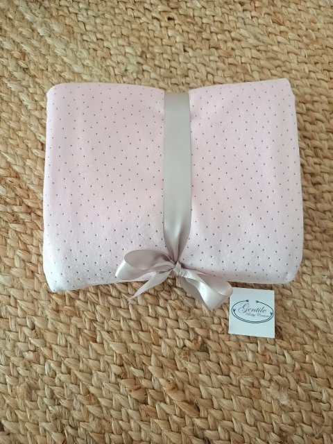 Copertina in ciniglia double face per lettino Gentile Baby Couture Lettino