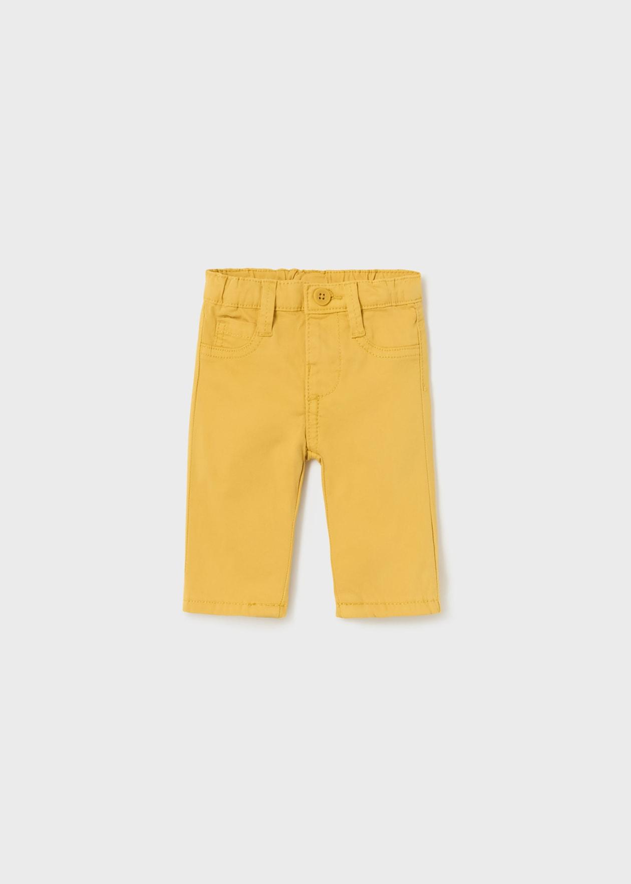 Pantalone neonato in caldo cotone Giallo Mayoral 2517