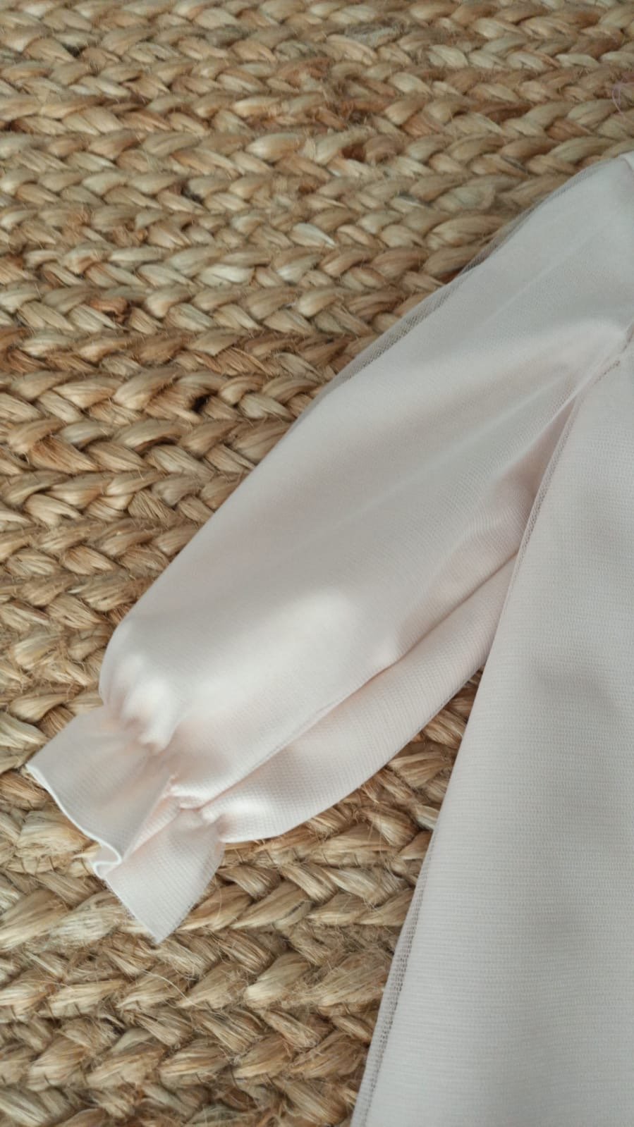Abito elegante in tulle Rosa Cipria Chiaro Barcellino