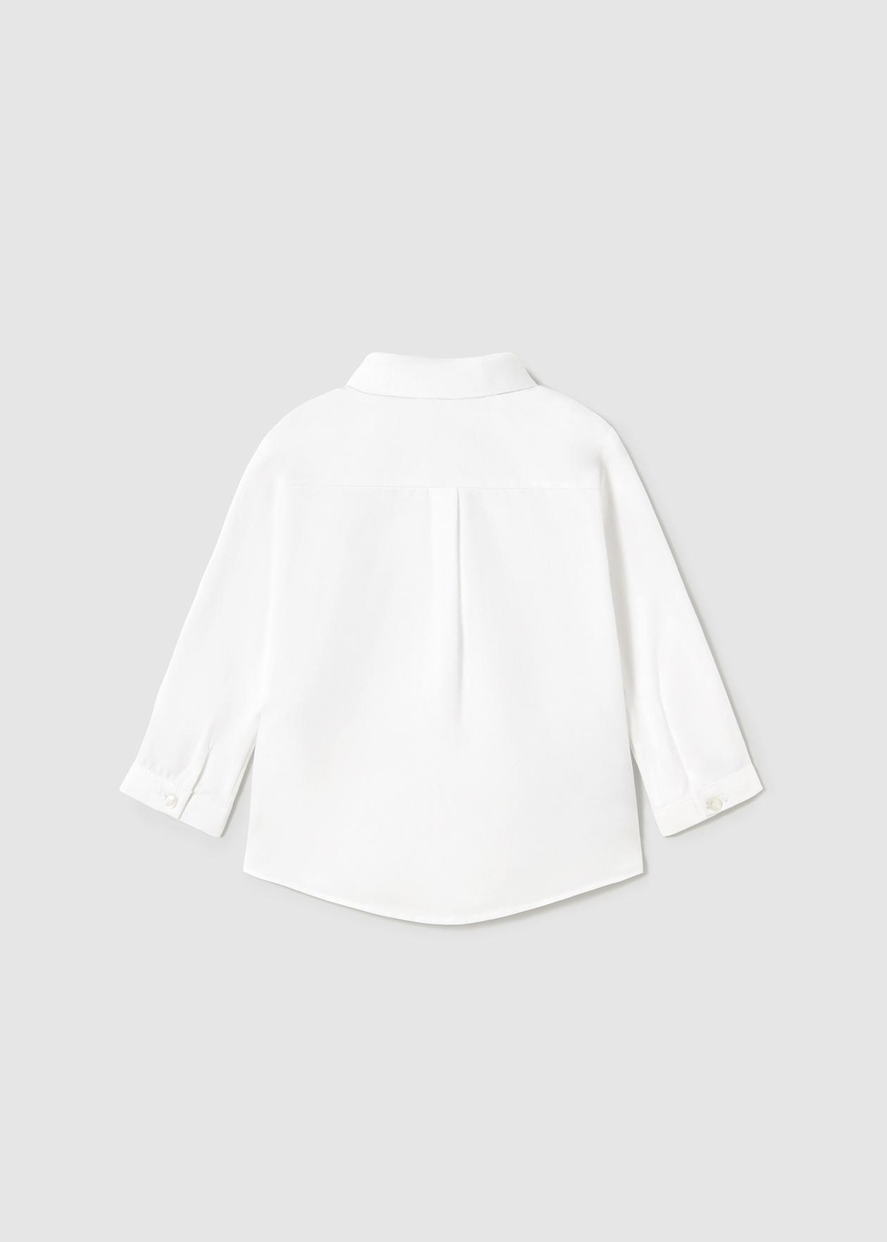 Camicia in puro cotone con papillon Mayoral