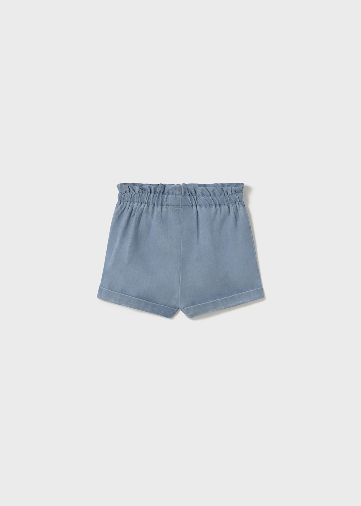 Pantaloncini neonata con fiocco Jeans Mayoral